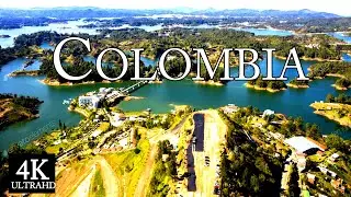 Colombia 4k- Scenic Relaxation Film With Calming Music