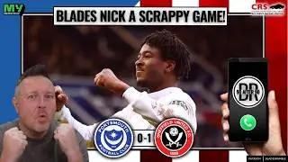 📱⚔️ BLADES NICK IT!! | 90 AFTER 90 | PORTSMOUTH 0-1 SHEFFIELD UNITED ⚔️📱