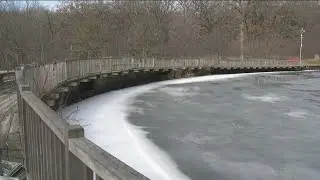 Des Moines Art Center begins removal of Greenwood Pond: Double Site