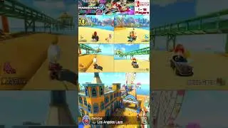 Tour Los Angeles Laps - Mario Kart 8 Deluxe - mainin game