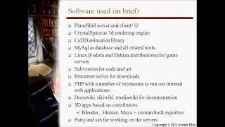 PlaneShift MMORPG - Servers and apps Part #1