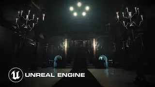 Resident Evil Mansion recreation in Unreal Engine