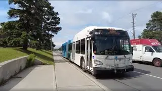 TTC 90 Leslie YRT Bus Ride #2022 from Steeles East to Seneca Hill Dr (June 10th, 2024)
