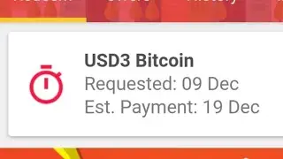 moocash $ 3 payment request in Bitcoin | Live 2nd payment request