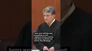 #jurors watched #testimony on their cellphones #alexmurdaugh