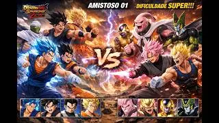 Dragon ball sparking zero épicas batalhas na Dificuldade SUPER !!! Amistoso 01