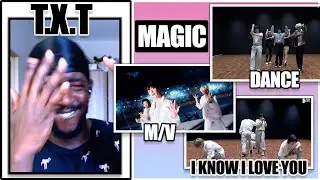 DANCER REACTS TO TXT 투모로우바이투게더 Magic DANCE +  '0X1=LOVESONG I Know I Love You feat. Seori' Dance