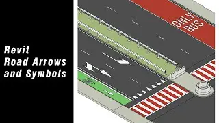 Revit Road Arrows and Symbols (Metric + Imperial)