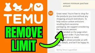 How To GET RID Of Checkout Minimum On Temu (ONLY WAY) 2026