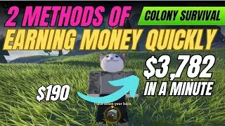 2 способа быстро заработать деньги в начале игры | Colony Survival | #roblox #colonysurvival