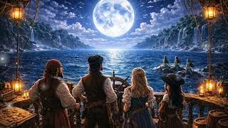 Songs of the Open Sea 🌙 | Epic Pirate Fantasy Adventure
