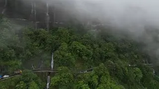 AMBOLI GHAT 2024 | AMBOLI GHAT DRONE VIDEO | AMBOLI WATERFALLS | #viral #waterfalls