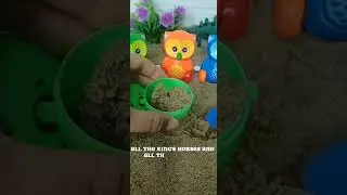Surprise egg with sand / humpty dumpty song / icemac tv