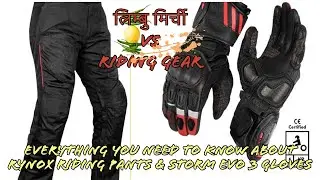 All You Need To Know About Rynox Riding Pants | Rynox Pants Detailed Video | Storm EVO 3 Gloves