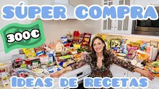 🛒COMPRAZA SEMANAL +300€‼️MERCADONA + DÍA + CONSUM con IDEAS de COMIDAS Y CENAS#lepetitvlogs