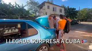 LLEGADA SORPRESA a CUBA🇨🇺despu&eacute;s de 7 a&ntilde;os😢por fin mis tres HIJOS JUNTOS en mi Casa en Cuba