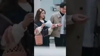 He falling them 😀 Dating in the kitchen ❤️💜💛💚💙