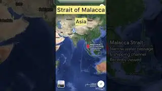 Strait of Malacca | Malacca strait India - China | #strait #malacca #upsc #geography