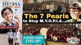 Myopia Awareness Program at SAINT JOHN'S SENIOR SECONDARY SCHOOL, Kota | Dr. Suresh K. Pandey