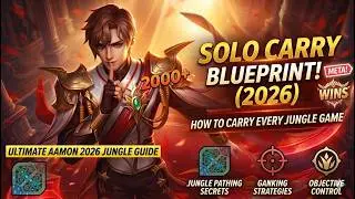 Aamon Guide 2026 — How to SOLO CARRY as Aamon (MLBB Jungle)