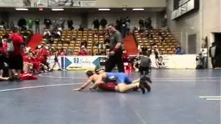 Rocky Jordan vs (IKWF silver) USA Middles School Nationals 2013-03-24