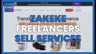 ZAKEKE for Freelancers: Sell Services with 3D Products