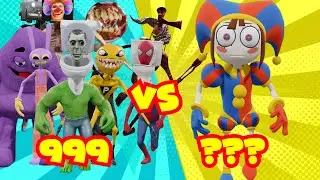 Team Siren Head VS Army monster level up boss with human hulk #2