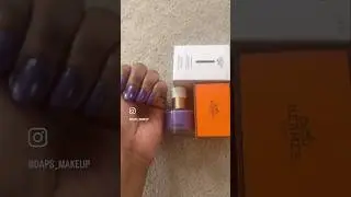 Hermes Iris Violetta Nail Polish #hermes #nailpolish #purplenails