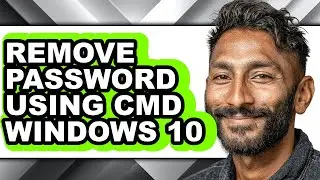 How to Remove Password Using Cmd Windows 10 (only Way)