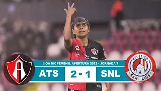 Atlas Femenil vs San Luis 2-1 Goal Summary 2023