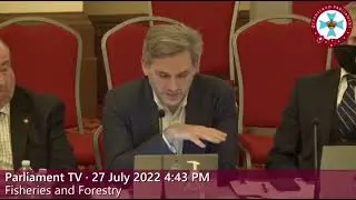 Mark Furner REFUSES to answer questions about shark nets in budget estimates committee (2022)