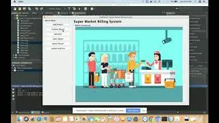 Java and MySQL Project on Super Market Billing System