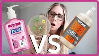 HAND SANITIZER VS SOAP-Which Method Kills Bacteria Better?? AGAR PETRI DISH TEST/THIS VS THAT