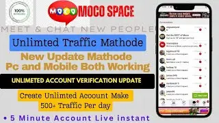 New Moco Updated। How to create Moco Account । Moco Update 100% Workable.