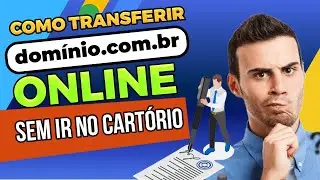 COMO TRANSFERIR UM DOM&Iacute;NIO .COM.BR SEM PRECISAR IR NO CART&Oacute;RIO 👇👇👇
