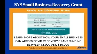 NYS Small Business Recovery Grant