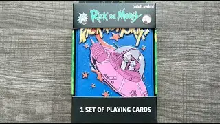 Rick and Morty Paladone Playing Cards