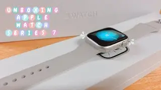 🍎Apple Watch Series 7 Unboxing + Budget Accessories  | My first Apple Watch | Save Eat Travel