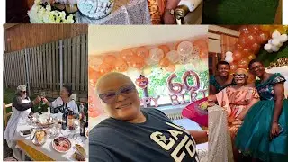 Celebrating my Mom at 60🍾🎂