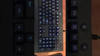 LOGITECH G213 KEYBOARD WITH RGB!