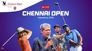 Chennai Open 2025 Powered by CPCL Live from TNGF Cosmo Golf Club, Chennai Day 4