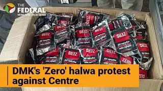 DMK serves 'Zero' halwa in Chennai and Tirunelveli to highlighting Centre's 'bias' | The Federal