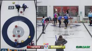 FEATURE  Sayaka Yoshimura vs  Stefania Constantini   QUARTERS   S3 Group Curling Stadium Series