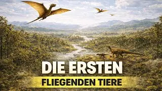 Die ersten fliegenden Tiere der Erde