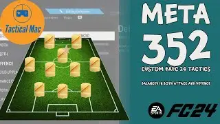 EAFC Meta 352 - Balanced in Attack and Defence old/new gen