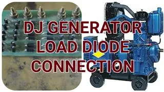 Load diode connection of generator