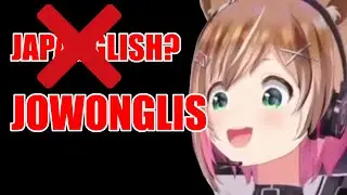 Risu niruin elite english tapi kok malah MEDHOK!? Japanglish ato Javanglish?!
