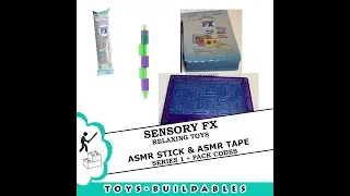 Sensory FX - ASMR Sticks & Tapes  - Series 1 + pack codes