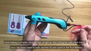 2026 3D Pen Set for Children 3D Printing Pen with LED Screen 200M PLA