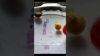 Drain Fafnir uses Drain Spin and DESTROYS Draciel Viper! Orbeez Series Part8!
